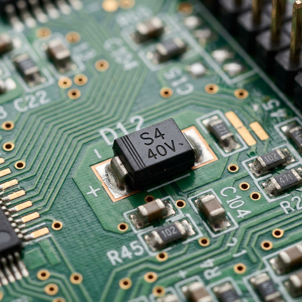 Dioda SMD pada Motherboard Handphone 1